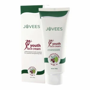 Jovees Herbal 30+ Youth Face Cream with SPF-16 |100GM | Unisex | For Fine Lines, Dark Spots & Skin Brightening