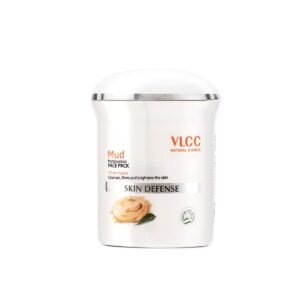 VLCC Skin Defense Mud Face Pack - 70g | Healing & Rejuvenating Mask | Helps Cleanse, Firm & Brighten Skin with Kaolin Clay, Almond & Mint Oil | Helps Soothe Irritation & Detox.