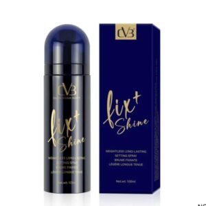 CVB Fix+ Shine Weightless Long-Lasting Setting Spray | Makeup Fixer for All Skin Types | Dewy Finish | 100ml (Gold)