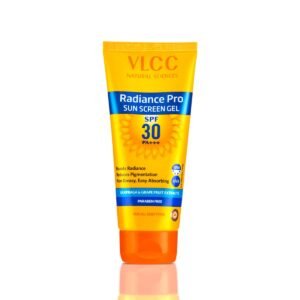 VLCC Radiance Pro SPF 30 PA+++ Sun Screen Gel - 50g | UVA & UVB Protection | Non-Greasy Sunscreen for Anti-Pigmentation | Helps Smoothen and Brighten Skin | Sun Protection Filters.