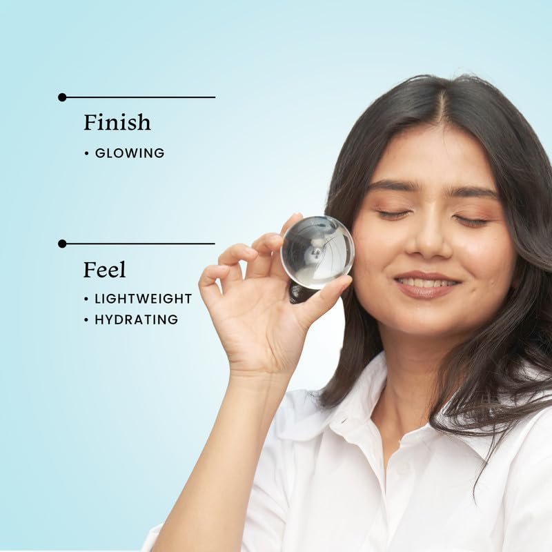 Foxtale Oil-Free Gel Moisturizer for Face | Hyaluronic Acid, Niacinamide, Betaine, Marine Algae| Boosts Hydration, Brightens Skin, Soothes Acne| Lightweight for Oily, Acne-Prone Skin |Men & Women-100g - Image 3