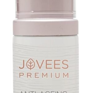 Jovees Premium Advanced Anti Ageing Serum | With Turmeric Oil, Argan Oil & vitamin E | Repairs Fine Lines & Wrinkles | Reduces Dullness | Gives Even Skin Tone | 50ML
