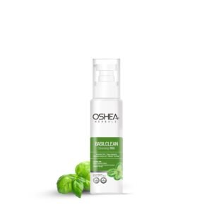 Oshea Herbals Basilclean Cleansing Milk for Normal to Oily Skin Type | Removes Excess Oil with Super Hydration & Deep Cleansing | Enriched with Aloevera & Basil Extracts 120 ml