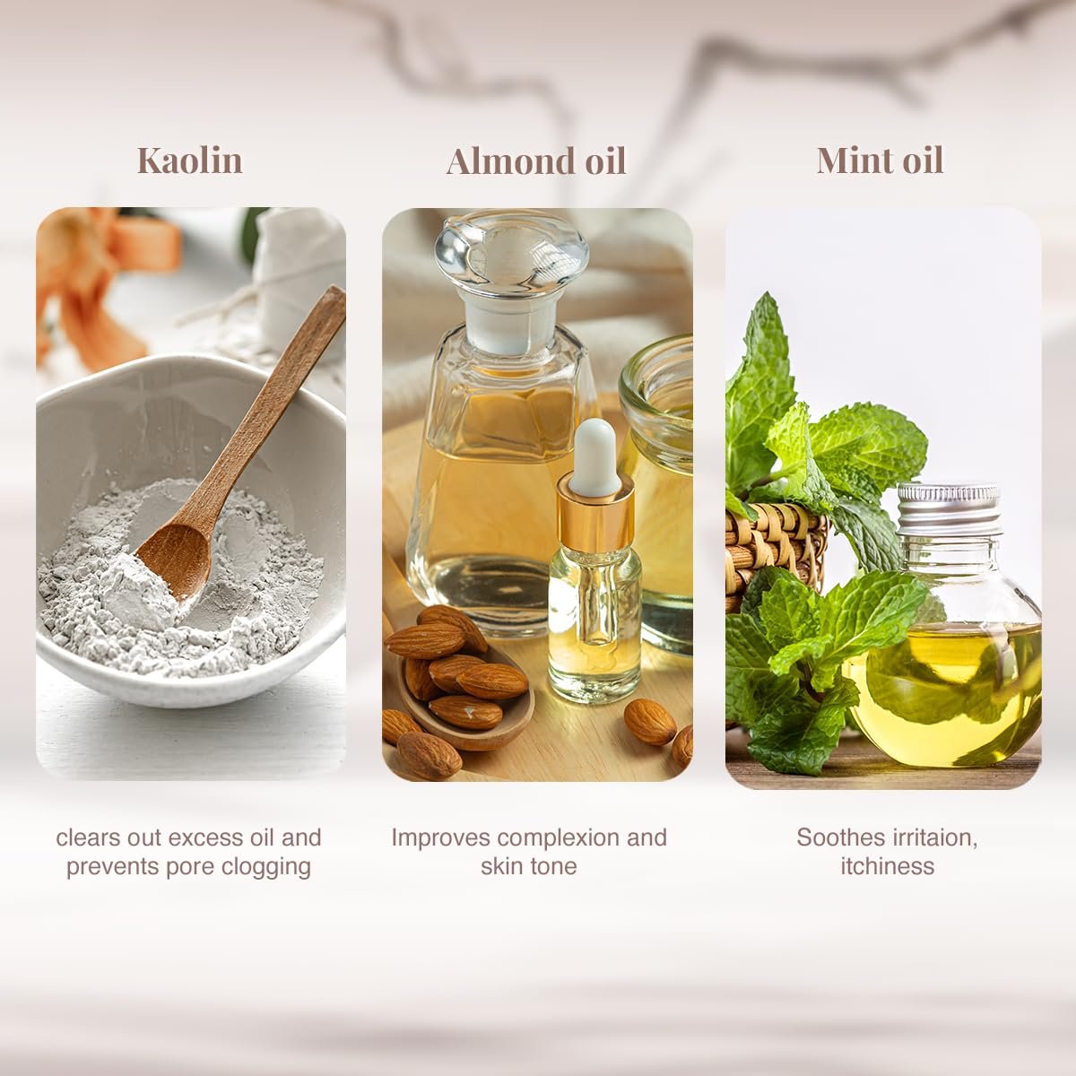 VLCC Skin Defense Mud Face Pack - 70g | Healing & Rejuvenating Mask | Helps Cleanse, Firm & Brighten Skin with Kaolin Clay, Almond & Mint Oil | Helps Soothe Irritation & Detox. - Image 2