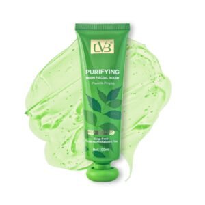 CVB C244 Vitamin C Facial Wash – 100ml | Paraben-Free Face Cleanser for Young, Glowing & Even-Toned Skin | Gentle Formula for All Skin Types (1, Neem)