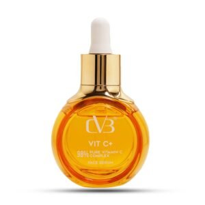 CVB C140A Vitamin C Face Serum, 98% Pure Complex, Dark Spot Reduction, Skin Brightening