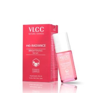 VLCC Pro Radiance Skin Brightening Serum - 40ml | Nourish, Rejuvenates Skin, Lighten Dark Spots, and Evens Out Skin Tone | With D-White Complex, Nutmeg Oil & Acai Berry