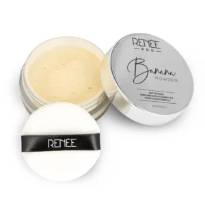 RENEE Pro Banana Loose Powder - Medium Beige - Sets Makeup, Extended Wear & Controls Shine - Vitamin C & E Infused Formula For Flawless Mattified Skin - 10 Gm - All Skin Type