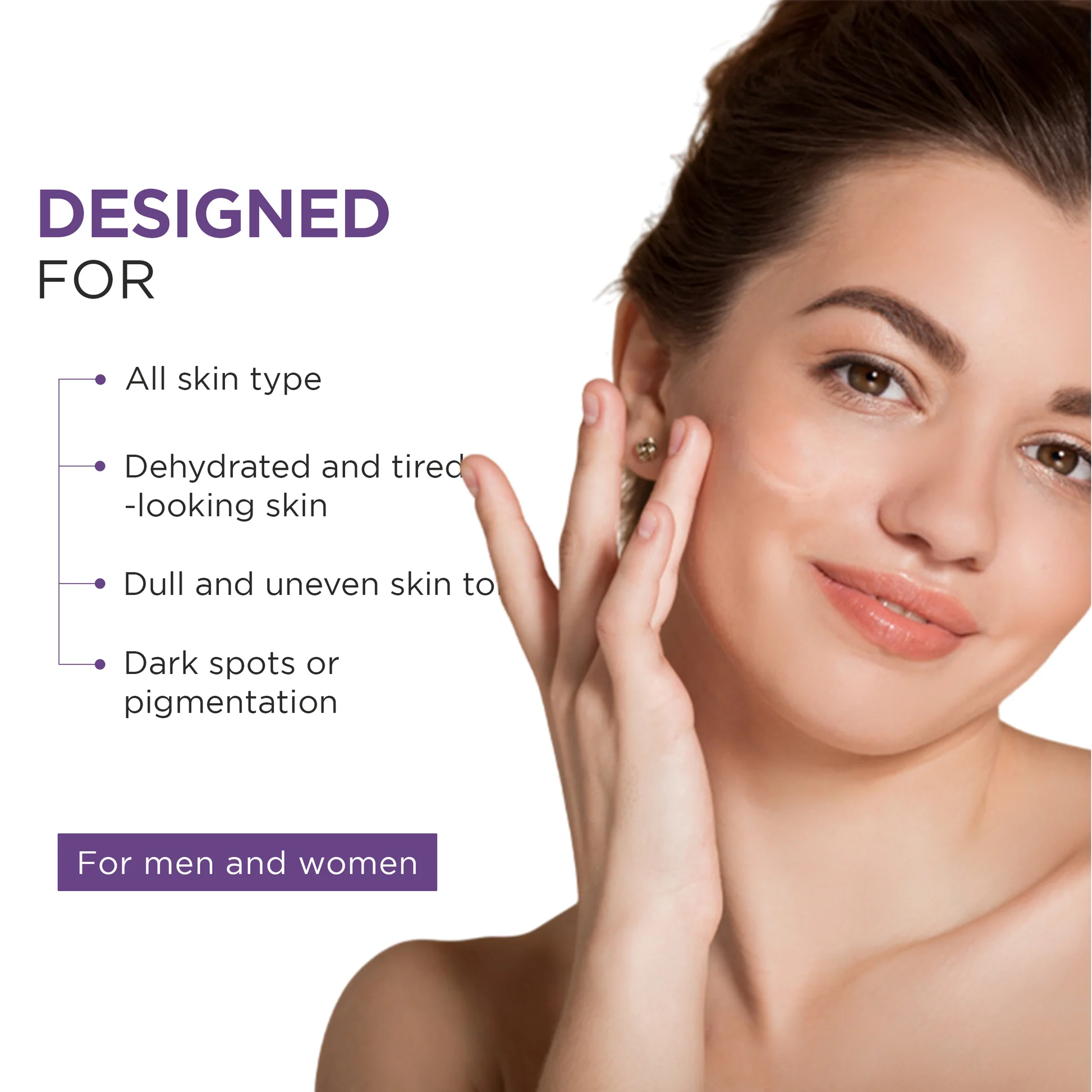 Oshea Glopure Brightening Face Serum for Men & Women | Reduces Darkspots & Pigmentations | Boosts Hydration & Natural Glow | Enriched with Lemon Peel & Liquorice Extracts | All Skin Types 30ml - Image 4