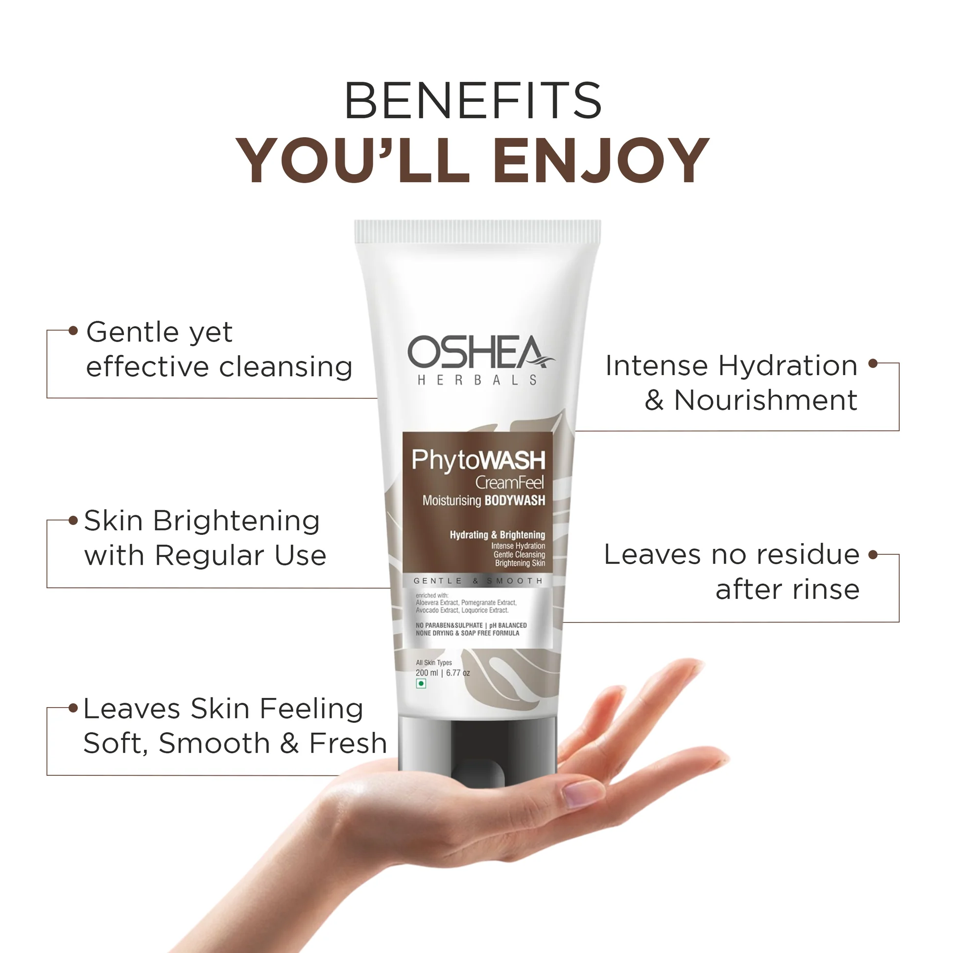 Phytowash CreamFeel Mosturizing BodyWash - Image 3