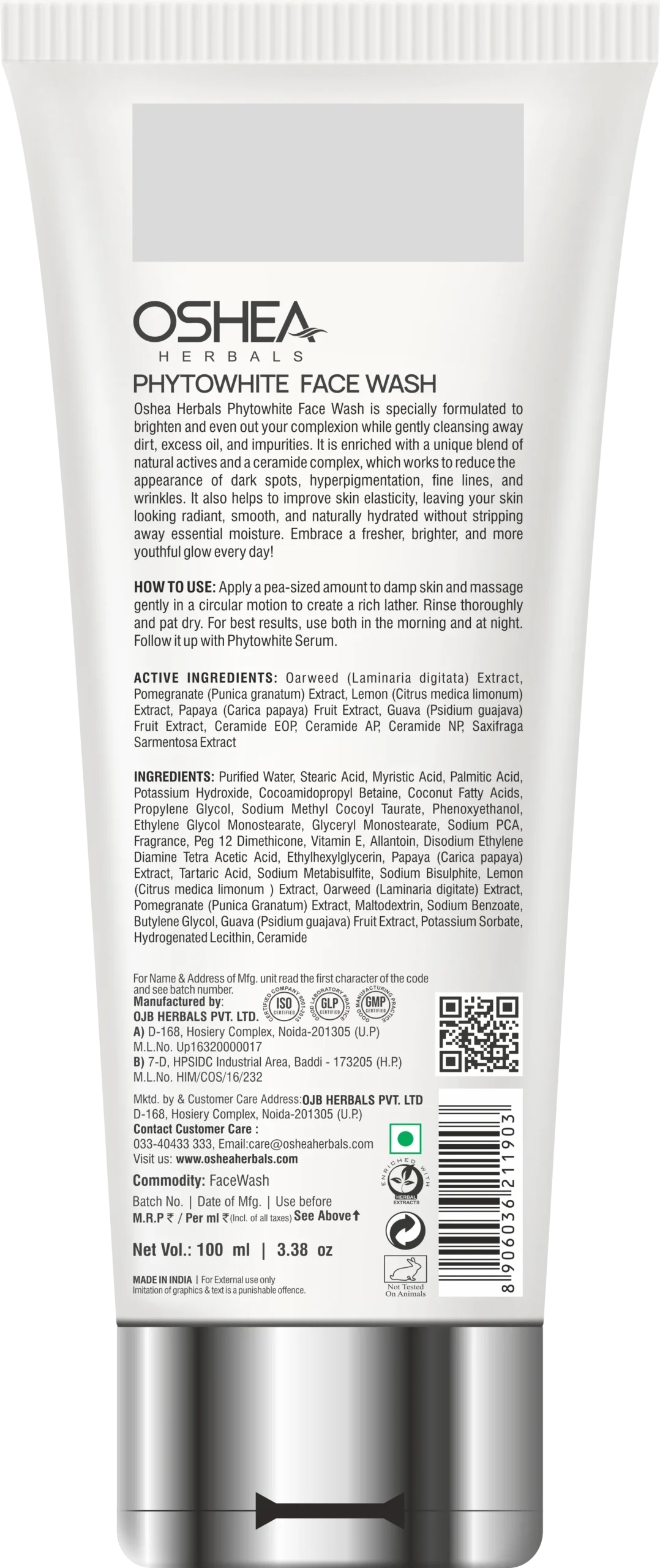 PhytoWHITE Brightening & Lightening Whitening Boost Face Wash - Image 8