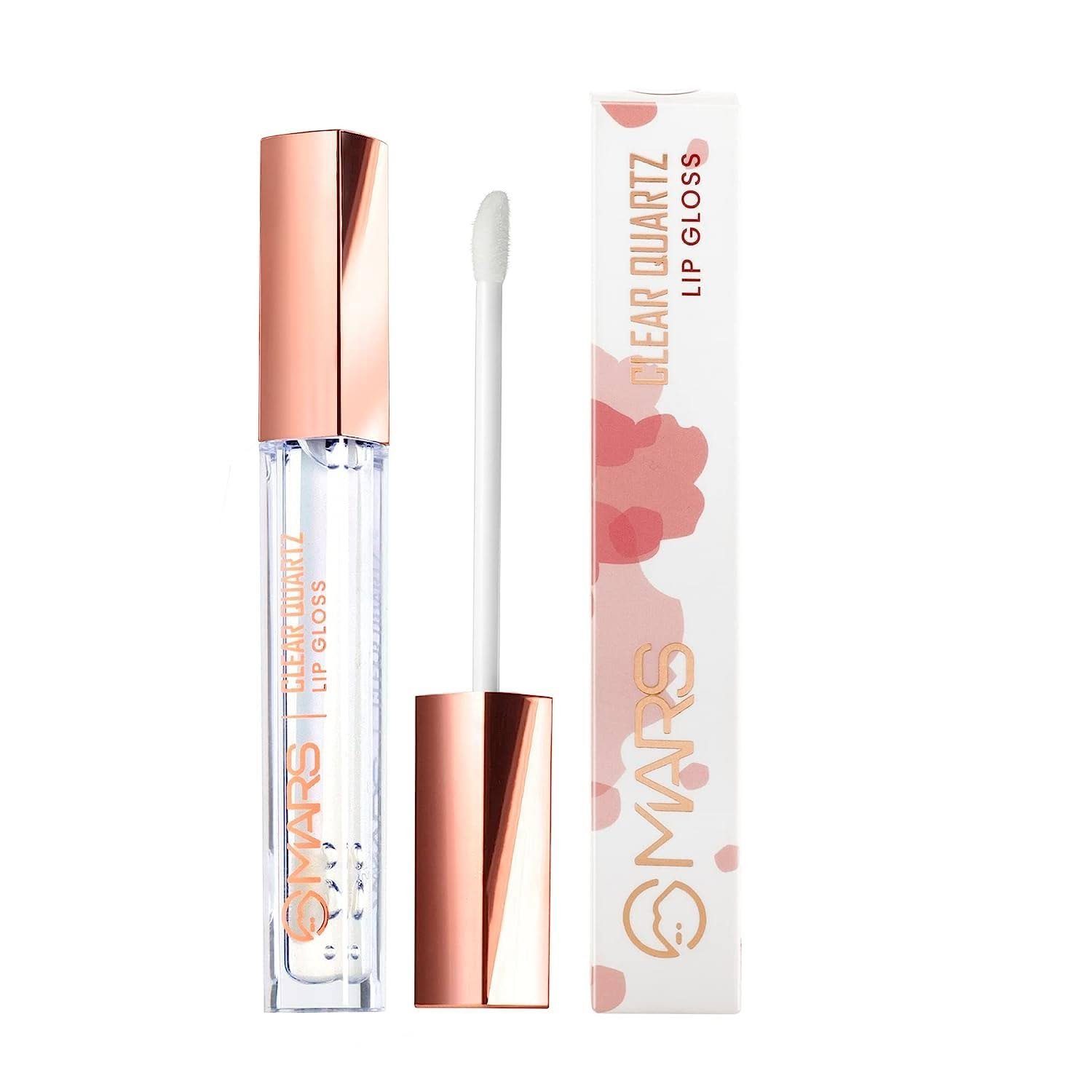MARS Clear Quartz Lip Gloss | Moisturizing And Hydrating Lips (3 ml, Transparent)