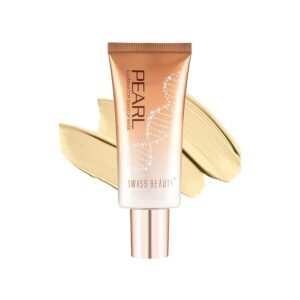 SWISS BEAUTY Foundation Pearl Illuminator Radiant Liquid Highlighter With Radiance Finish | Waterproof, Easily Blendable Illuminator For Face Makeup