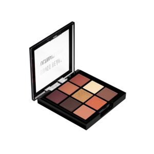 Swiss Beauty Ultimate 9 Pigmented Colors Eyeshadow Palette Long Wearing And Easily Blendable Eye Makeup Palette Matte, Shimmery And Metallic Finish - Multicolor-02, 6G