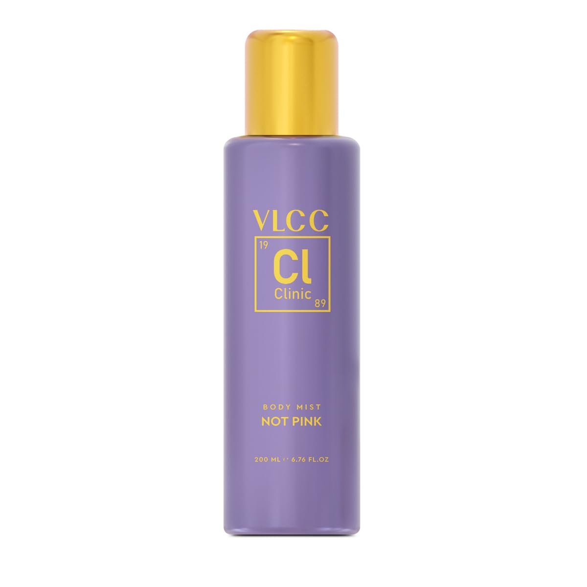 VLCC Clinic Body Mist "Not Pink" - 200ml | Warm, Sweet, Tangy Fragrance | Long Lasting Body Mist | Long Lasting Fragrance | Symbol of Celebration | Paraben Free