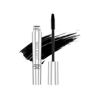Swiss Beauty Waterproof Volume Mascara | Smudge Proof Curling Mascara For Eye Makeup | Jet Black, 8.5Ml