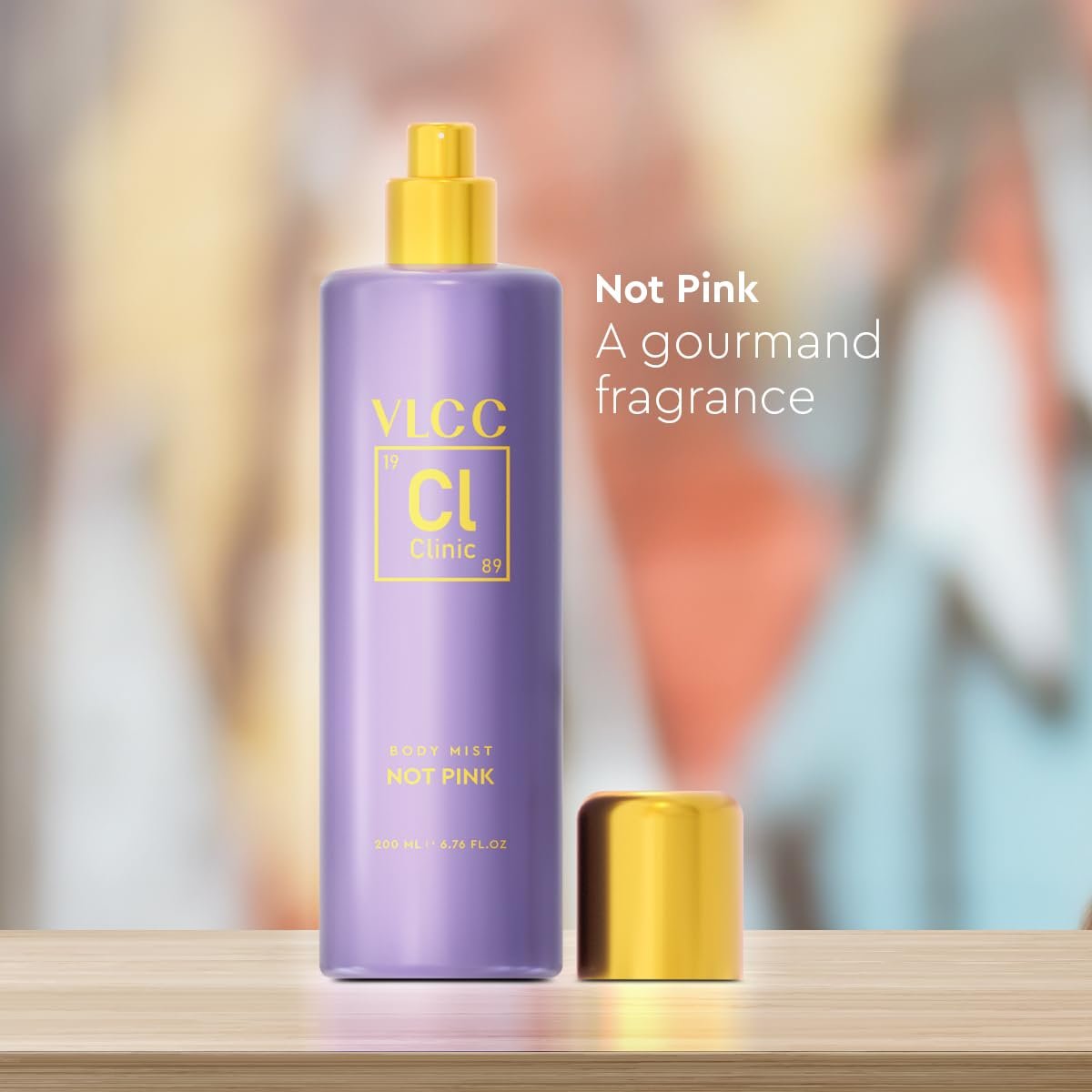 VLCC Clinic Body Mist "Not Pink" - 200ml | Warm, Sweet, Tangy Fragrance | Long Lasting Body Mist | Long Lasting Fragrance | Symbol of Celebration | Paraben Free - Image 4