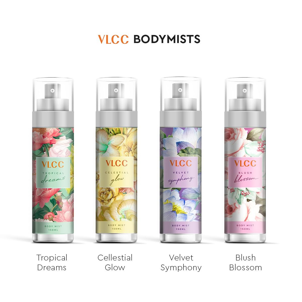 VLCC Body Mist -Blush Blossom | Floral, Fruity Fragrance | Long Lasting Body Mist | Paraben Free | Everyday Perfume | Day & Night Body Mist | Body Mist For Women (150 ml) - Image 5