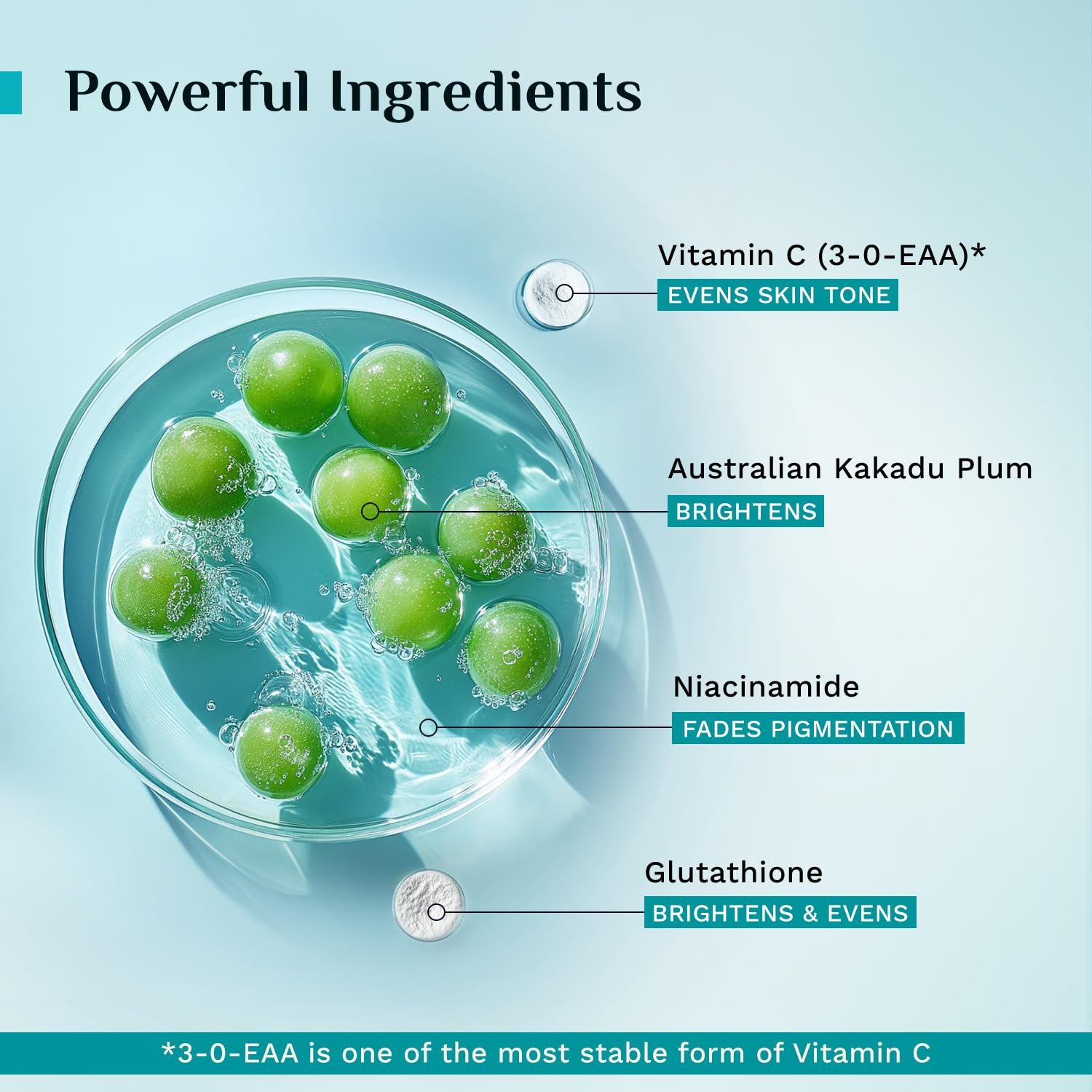 Australian Kakadu Plum Vitamin C Brightening Moisturizer| Triple Glow| Reduces Pigmentation|Light Gel| All skin Types - Image 4