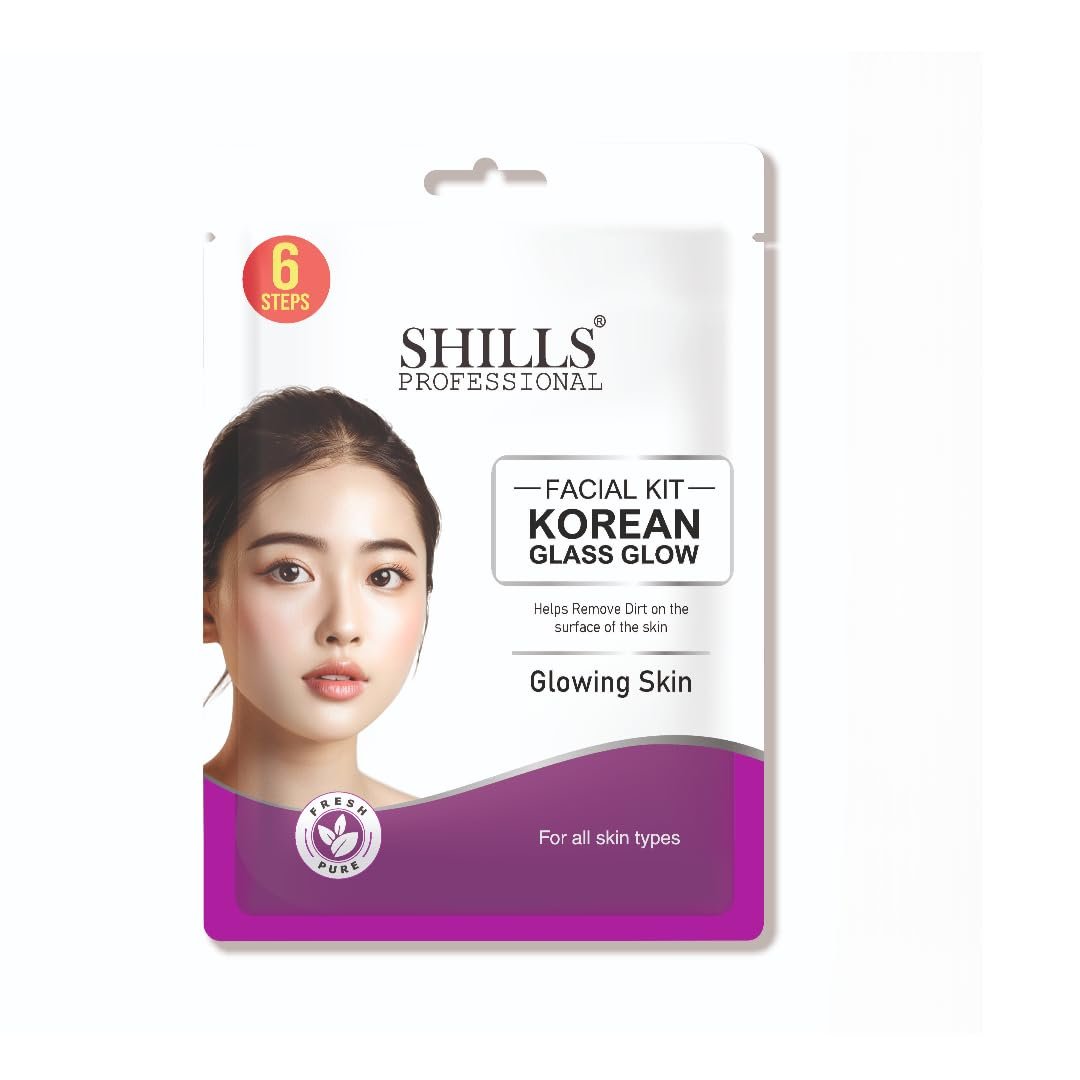 SHILLS PROFESSIONAL Facial Kit 90gm – Complete Skincare Solution for Cleansing, Exfoliating, Brightening & Hydrating – Spa Glow at Home