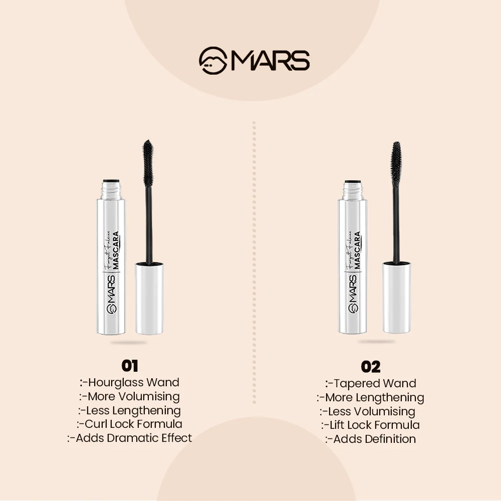 Mars Length and Volume Mascara | Forget Falsies Mascara - Image 3