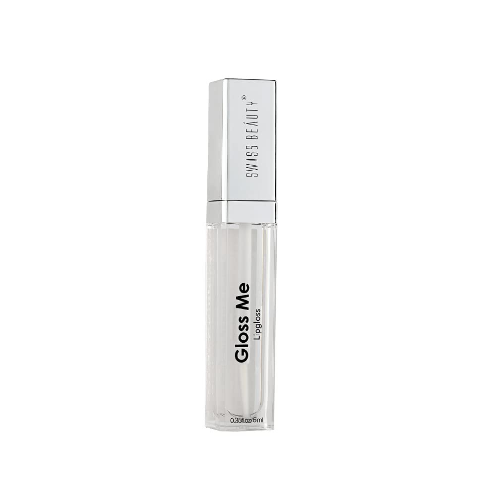 Swiss Beauty Gloss Me Lip Gloss | Lightweight | Glossy Finish | Non-sticky |With Jojoba Oil & Glycerine | 6.7ml
