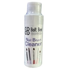 Bolt Bee Nail Brush Cleaner Solution | Professional Brush Cleanser for Gel & Acrylic Nail Art | Removes Sticky Residue & Restores Brush Shape | Quick Cleaning Liquid for Salon & Home Use