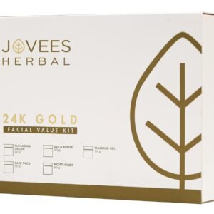 Jovees Herbal 24 Carat Gold Rejuvenating Facial Kit For All Skin Types 250g