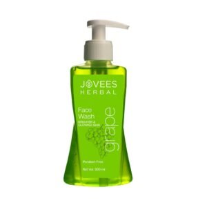 Jovees Herbal Grape Face Wash With Grape Seed & Orange Peel Extracts | For Brighter & Glowing Skin | Reduces Uneven Skin Tone & Fine Lines | For All Skin Types 300ml