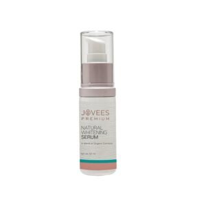 Jovees Premium Natural Whitening Serum | Brightens Dull Skin | Gives Clear And Glowing Skin | Lightweight & Fast Absorbing | Suitable For All Skin Types | 50ml