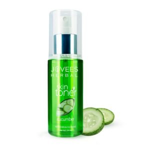Jovees Herbal Cucumber Skin Toner For Glowing And Hydrating Skin | Face Mist & Toner for Oily & Acne Prone Skin | Cleansing & Pore Tightening | Paraben, Alcohol And Chemical Free