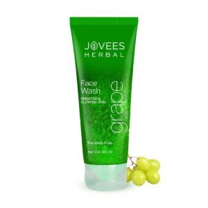 ovees Herbal Grape Face Wash With Grape Seed & Orange Peel Extracts | For Brighter & Glowing Skin | Reduces Uneven Skin Tone & Fine Lines | For All Skin Types |120 ML