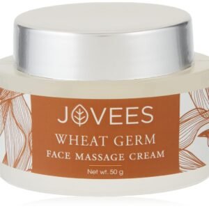 Jovees Herbal Wheat Germ Face Massage Cream with Vitamin E skin Nourishing and Hydrating |50gm