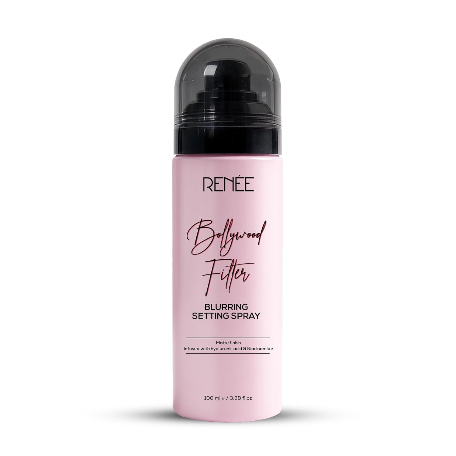 RENEE Bollywood Filter Blurring Setting Spray for Face Makeup, Matte Finish & Pore Blur Effect with Niacinamide & Hyaluronic Acid, Long Lasting Makeup Fixer & Shine Control, Fine Mist 100ml