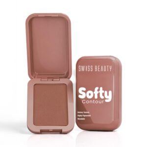 Swiss Beauty Softy Contour | Buttery Texture | Blendable | Highly Pigmented | Long-Lasting | Travel-Friendly | 7g, Shade- 1. Chocolate