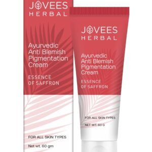 Jovees Herbal Anti Blemish Pigmentation Face Cream, 60 gms | All Skin Types | Paraben & Alcohol Free | Improves Skin Clarity & Reduces Discoloration