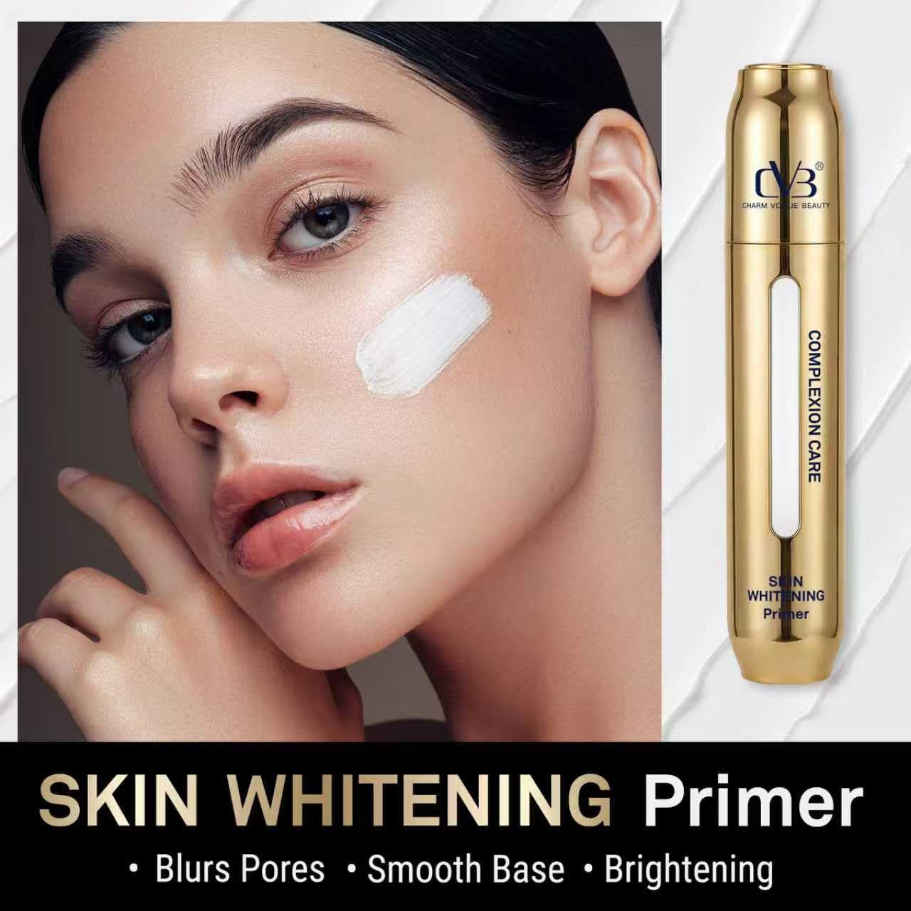 CVB C287 Complexion Care Skin Whitening Primer Hydrates and Plumps skin Goodness of Hyaluronic Acid 30ml - Image 3
