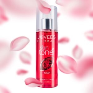 Jovees Herbal Rose Skin Toner For Refreshing Youthful Skin, Tightens Pores, Healthy Glow | Face Mist & Toner For Normal to Dry Skin | Paraben, Alcohol And Chemical Free
