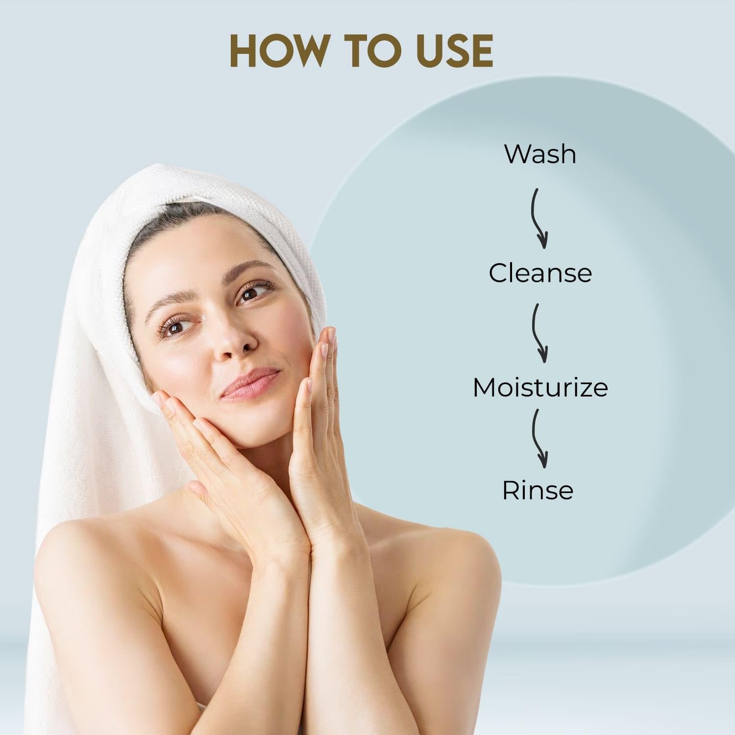 Jovees Herbal 24 Carat Gold Rejuvenating Facial Kit For All Skin Types 250g - Image 2