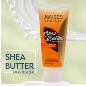 Jovees Herbal Shea Butter Moisturiser | With Shea Butter & Fruit Extracts | Reduces Skin Inflammation & Restores Hydration | For Normal & Dry Skin 100g
