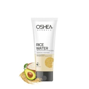 Oshea Herbals Rice Water Hair Conditioner for Women & Men | Deep Nourishment with Strength & Improved Hair Texture | Enriched with Niacinamide, Avocado Butter & Oat Meal Extract 100ml