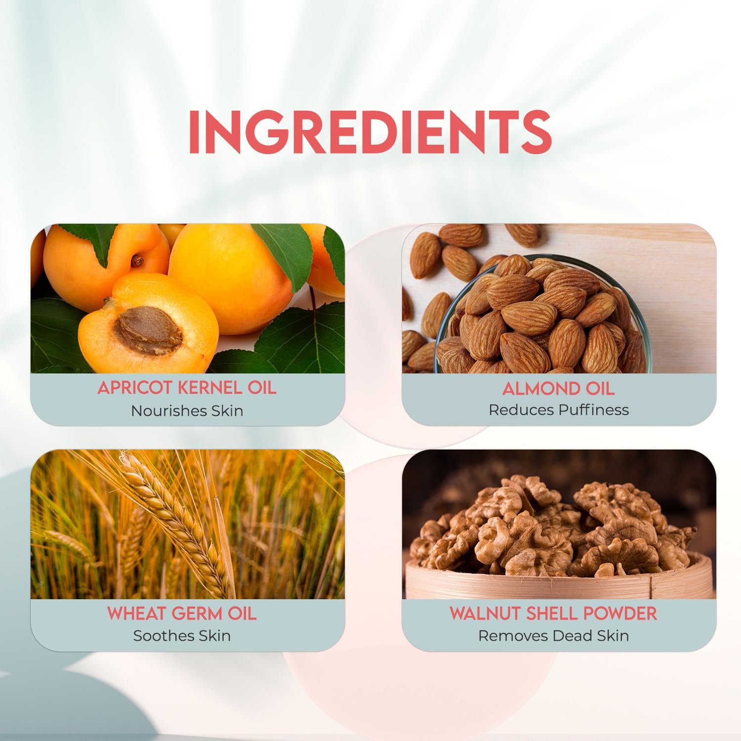 Jovees Herbal Apricot & Almond Face Scrub with Almond, Apricot & Wheatgerm Oil For Normal to Dry Skin | Gently Removes dead Skin, Anti-Pigmentation, Tan Removal, Smooth and Clear Complexation 100g - Image 2