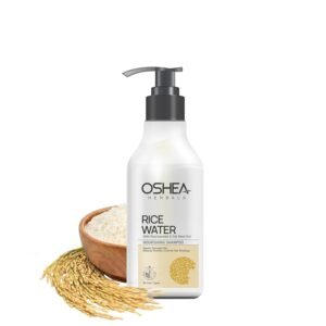 Oshea Herbal Rice Water Nourishing Shampoo for Women & Men | Repairs Damage, Reduces Dryness & Breakage | Enriched With Niacinamide, Oatmeal & Rice Bran Oil - 300ml