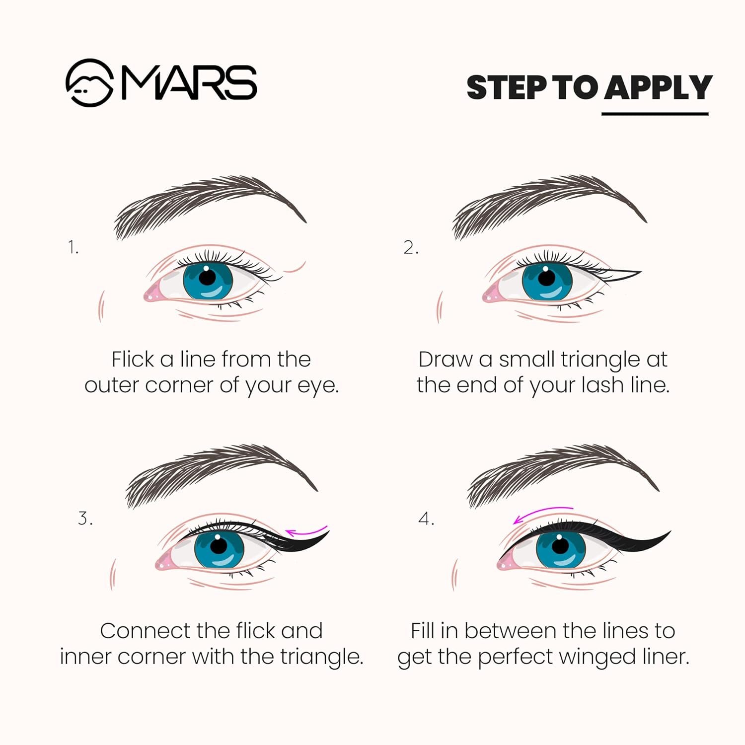 Mars Length and Volume Mascara | Forget Falsies Mascara - Image 5