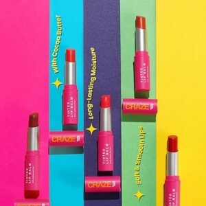 SWISS BEAUTY Craze Tinted Lightweight Lip Balm|Lip Protection And Lip Nourishment With Cocoa Butter