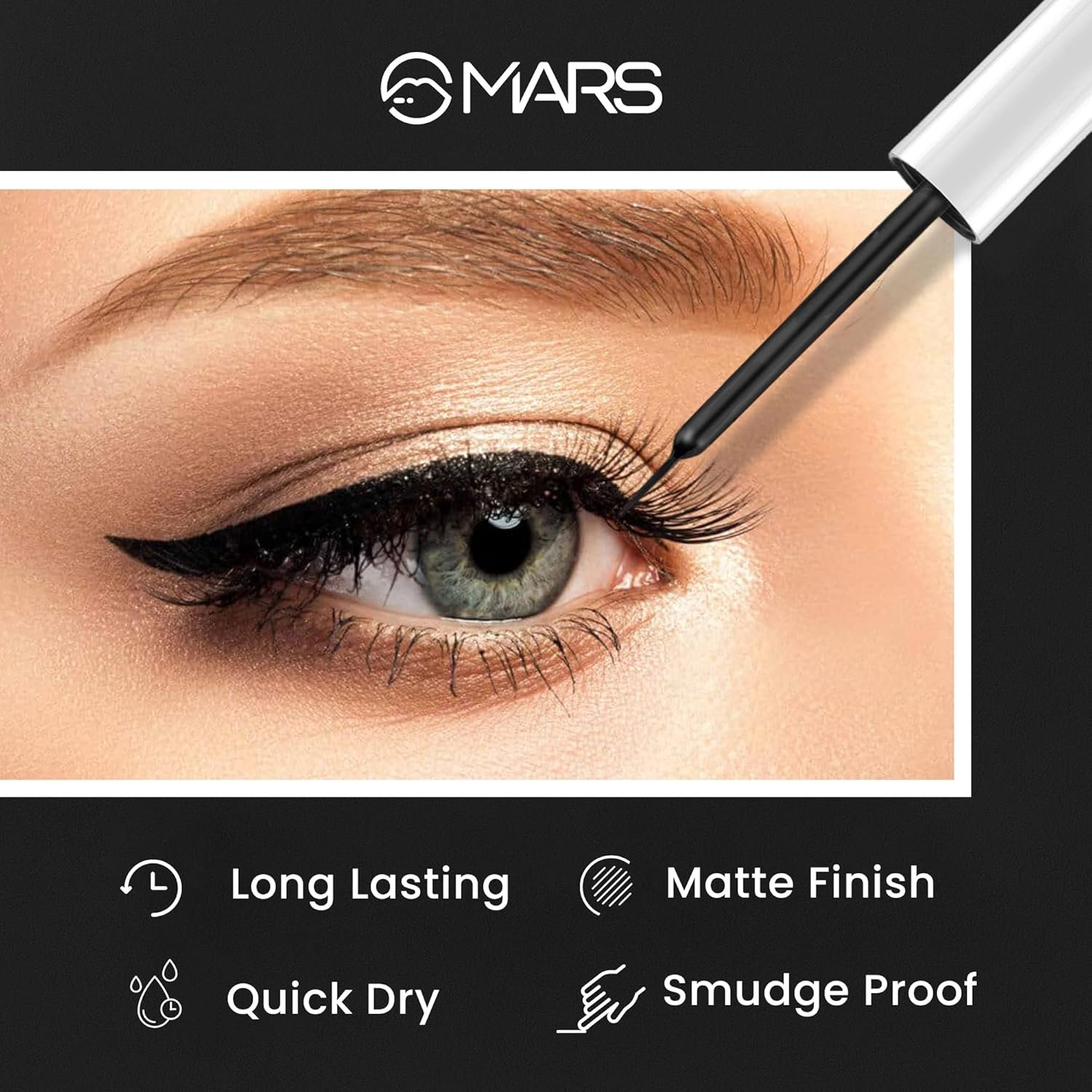 Mars Length and Volume Mascara | Forget Falsies Mascara - Image 6