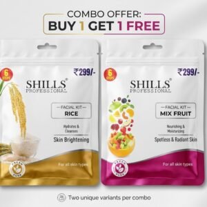shills professional facial kit rice & mix fruit | BUY1GET1FREE