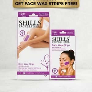 SHILLS PROFESSIONAL waxing strips lavender | get face strips FREE