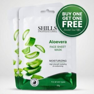shills professional aloevera face sheet mask | BUY1GET1FREE
