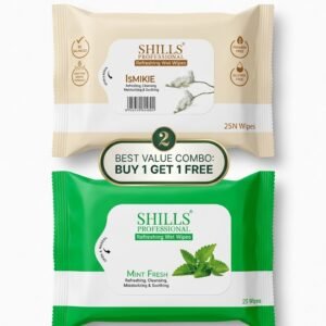 shills professional refreshing wet wipes mint fresh& ismikie | BUY1GET1FREE